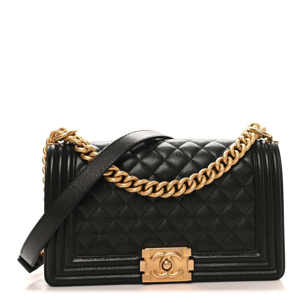Chanel Caviar Quilted Medium Boy Flap #308300C45B